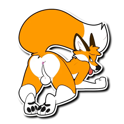 Sticker from the "HaceTheFox" sticker pack