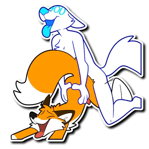 Sticker from the "HaceTheFox" sticker pack