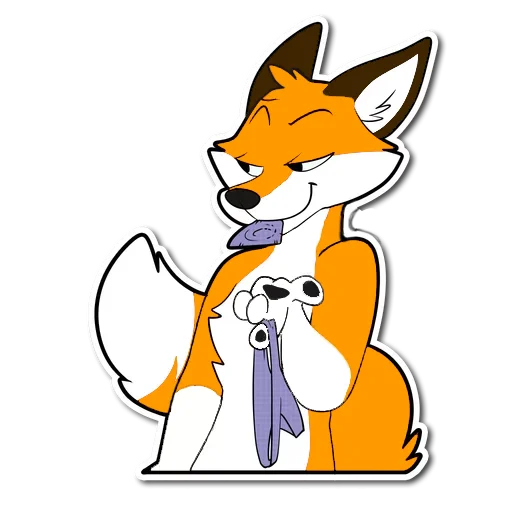 Sticker from the "HaceTheFox" sticker pack