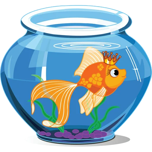 Sticker from the "Aquariums" sticker pack