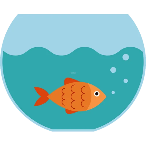 Sticker from the "Aquariums" sticker pack