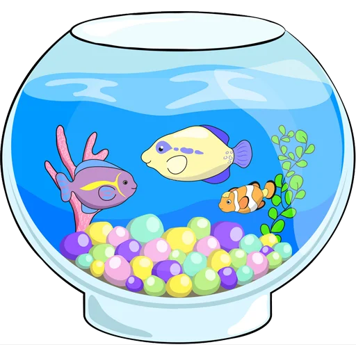 Sticker from the "Aquariums" sticker pack