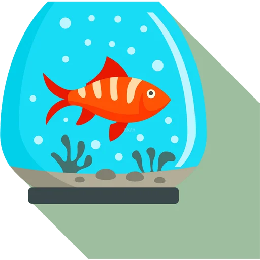 Sticker from the "Aquariums" sticker pack