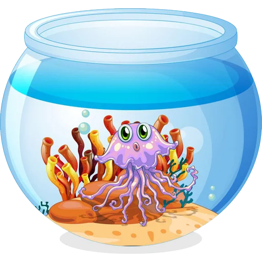 Sticker from the "Aquariums" sticker pack