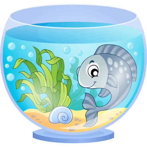 Sticker from the "Aquariums" sticker pack