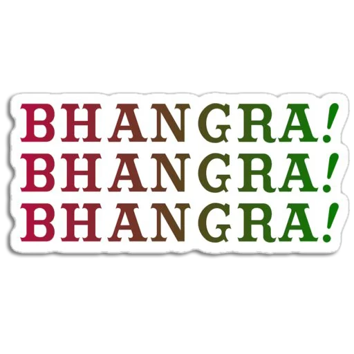 Sticker from the "Bhangra ਭੰਗੜਾ" sticker pack