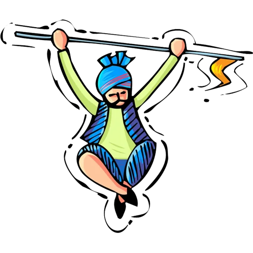 Sticker from the "Bhangra ਭੰਗੜਾ" sticker pack