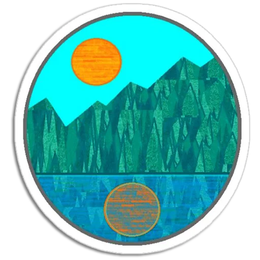 Sticker from the "Nature Scenes" sticker pack