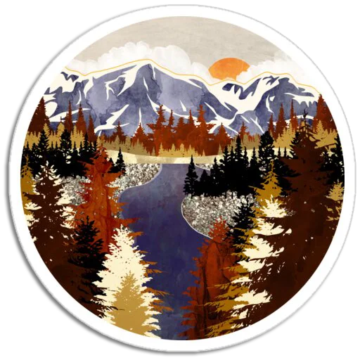 Sticker from the "Nature Scenes" sticker pack