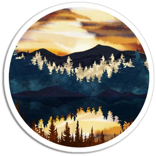 Sticker from the "Nature Scenes" sticker pack