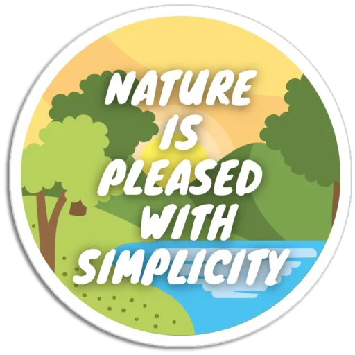 Sticker Nature Scenes