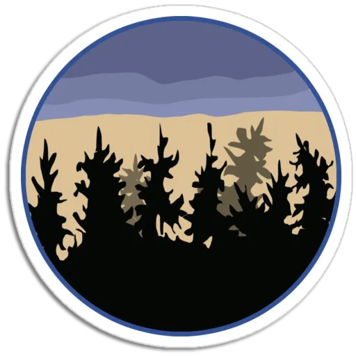 Sticker from the "Nature Scenes" sticker pack