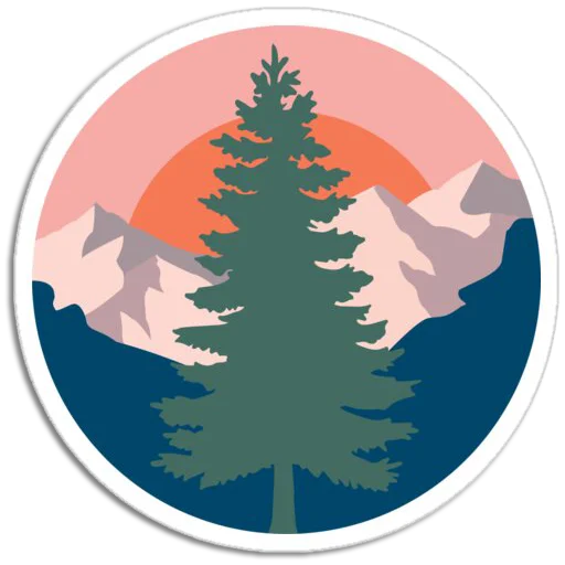 Sticker from the "Nature Scenes" sticker pack