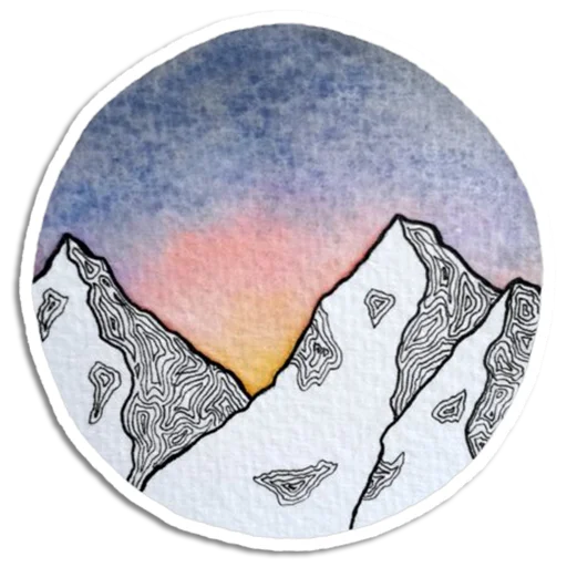 Sticker from the "Nature Scenes" sticker pack