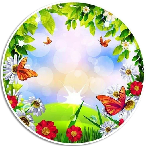 Sticker from the "Nature Scenes" sticker pack