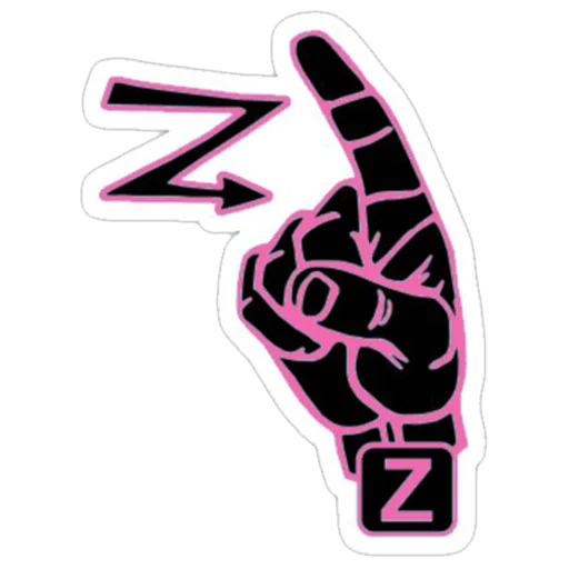 Sticker from the "Sign Language" sticker pack