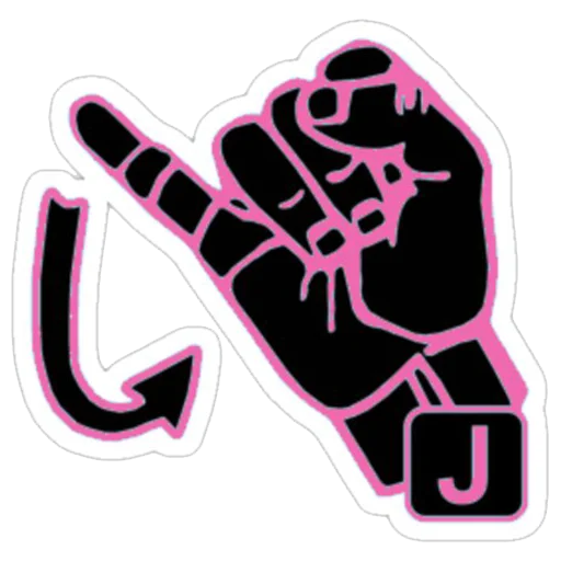 Sticker from the "Sign Language" sticker pack