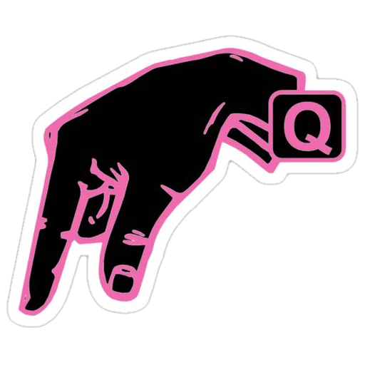 Sticker from the "Sign Language" sticker pack