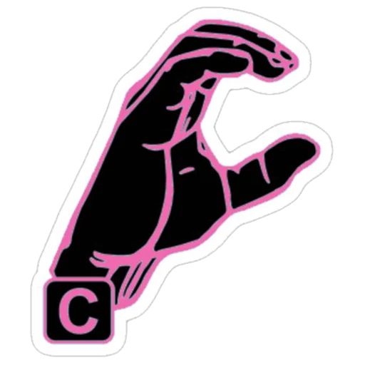 Sticker from the "Sign Language" sticker pack