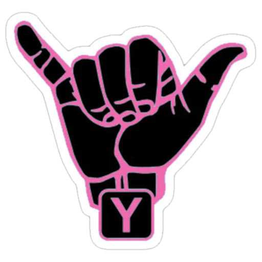 Sticker from the "Sign Language" sticker pack