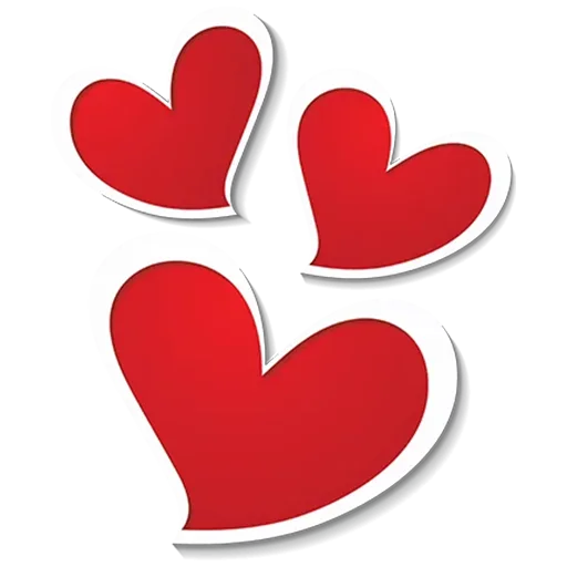 Sticker Hearts ਦਿਲ