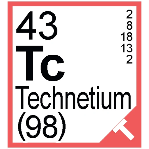 Sticker from the "Periodic Table of Elements" sticker pack