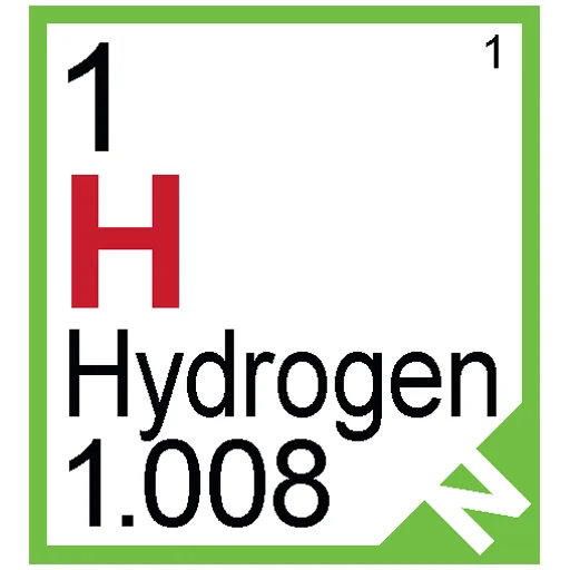 Sticker from the "Periodic Table of Elements" sticker pack