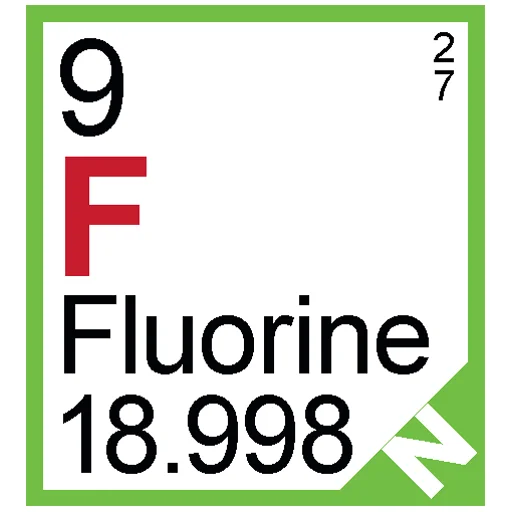 Sticker from the "Periodic Table of Elements" sticker pack