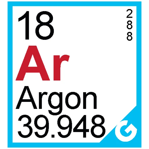 Sticker from the "Periodic Table of Elements" sticker pack