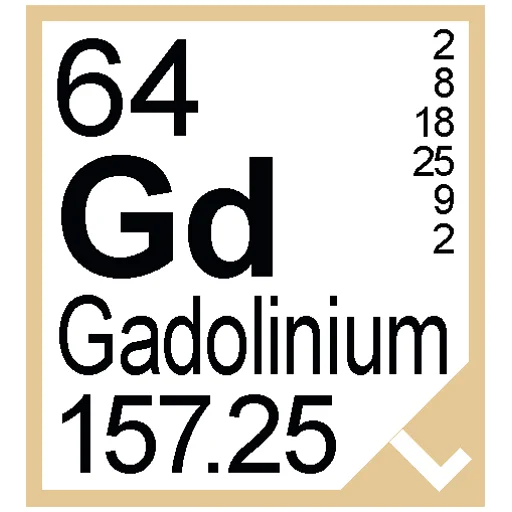 Sticker from the "Periodic Table of Elements" sticker pack