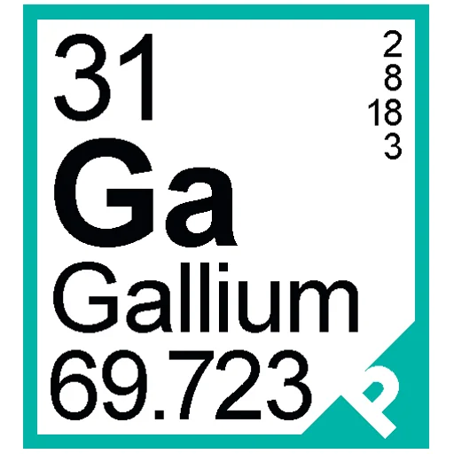 Sticker from the "Periodic Table of Elements" sticker pack