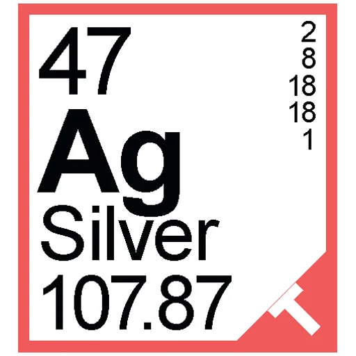 Sticker from the "Periodic Table of Elements" sticker pack