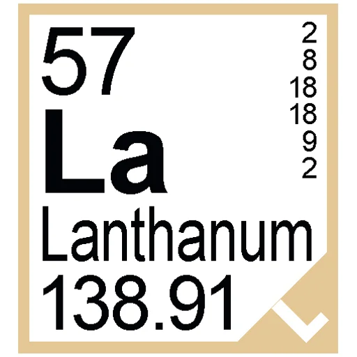 Sticker from the "Periodic Table of Elements" sticker pack