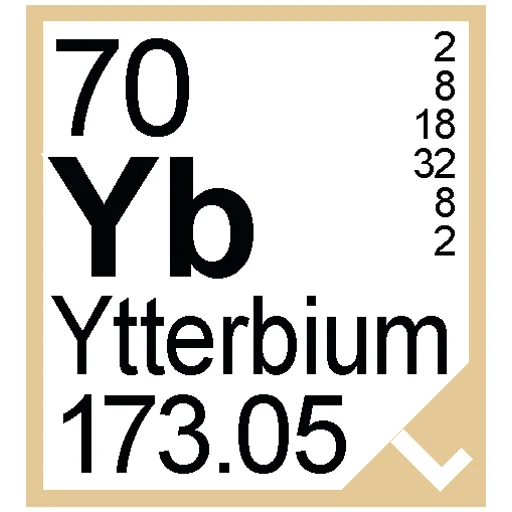 Sticker from the "Periodic Table of Elements" sticker pack