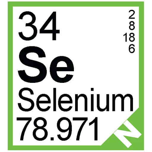 Sticker from the "Periodic Table of Elements" sticker pack