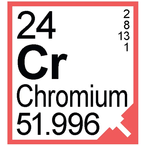 Sticker from the "Periodic Table of Elements" sticker pack