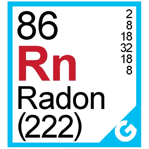 Sticker from the "Periodic Table of Elements" sticker pack