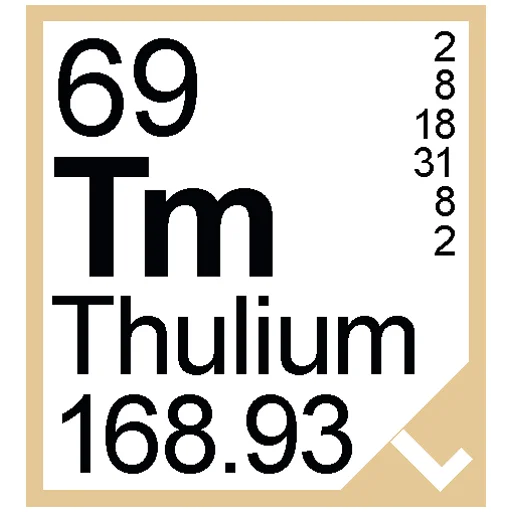 Sticker from the "Periodic Table of Elements" sticker pack