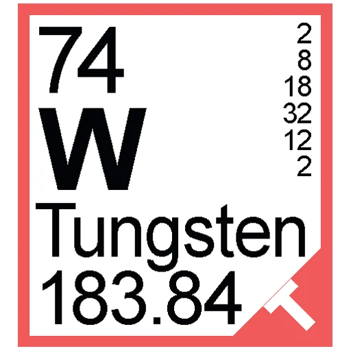 Sticker from the "Periodic Table of Elements" sticker pack