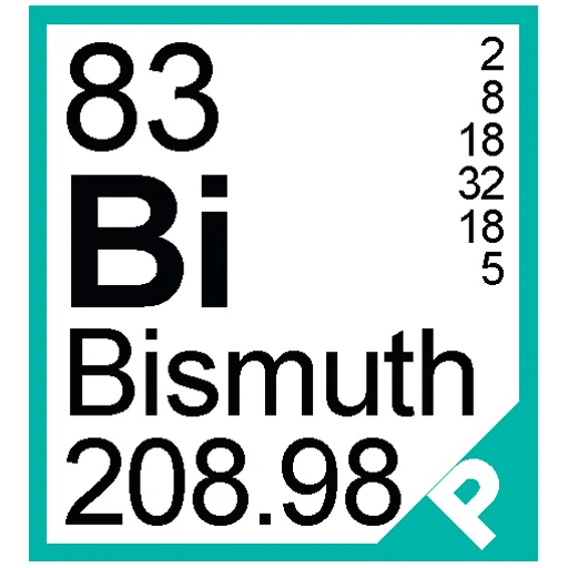 Sticker from the "Periodic Table of Elements" sticker pack