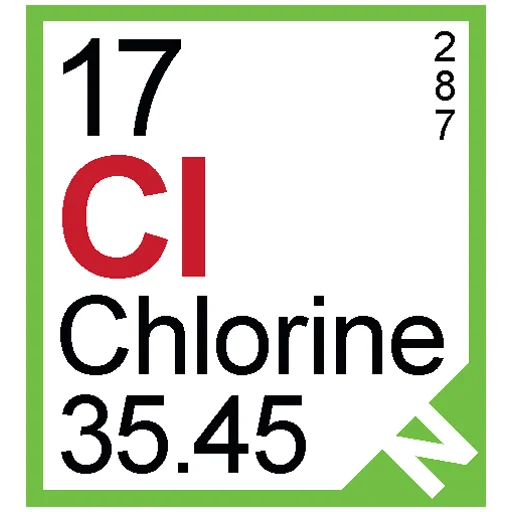 Sticker from the "Periodic Table of Elements" sticker pack