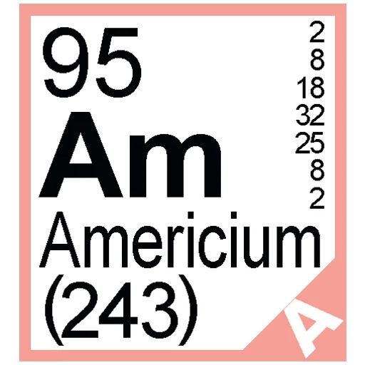 Sticker from the "Periodic Table of Elements" sticker pack