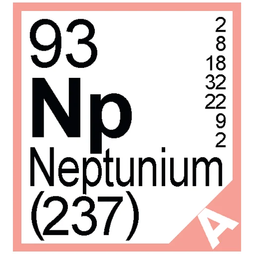 Sticker from the "Periodic Table of Elements" sticker pack