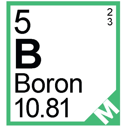 Sticker from the "Periodic Table of Elements" sticker pack