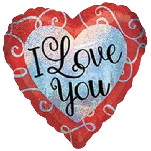 Sticker from the "Love You" sticker pack