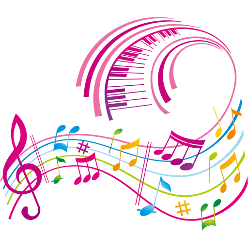 Sticker Music Notes