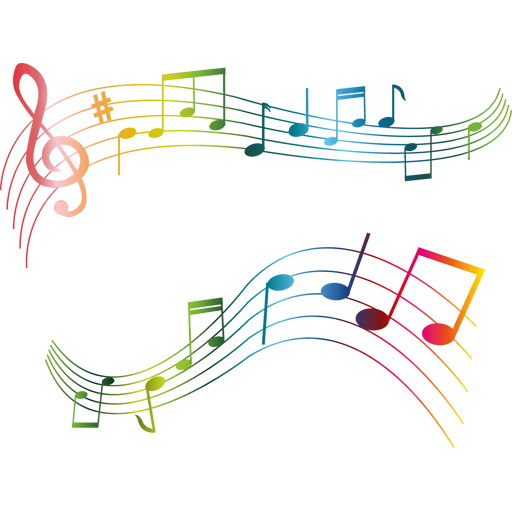 Sticker Music Notes