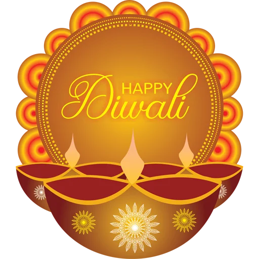 Sticker from the "Happy Diwali" sticker pack