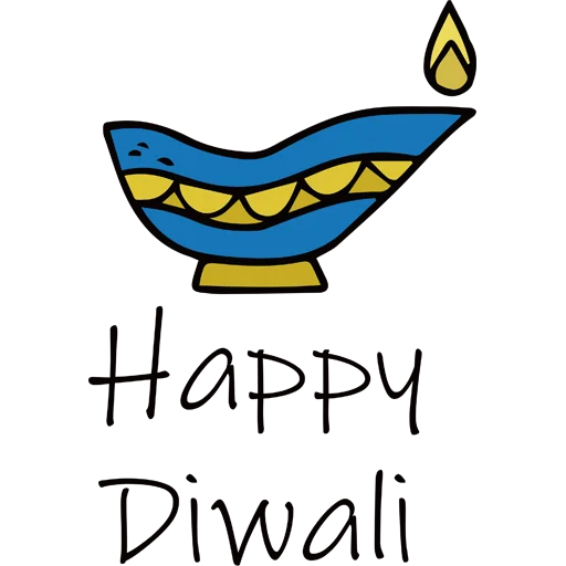 Sticker from the "Happy Diwali" sticker pack