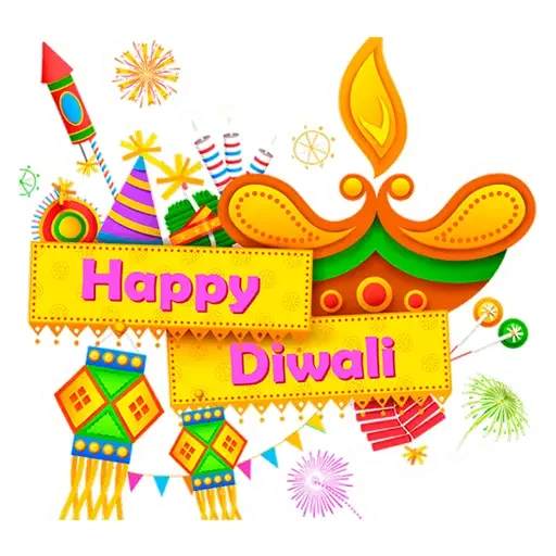 Sticker from the "Happy Diwali" sticker pack